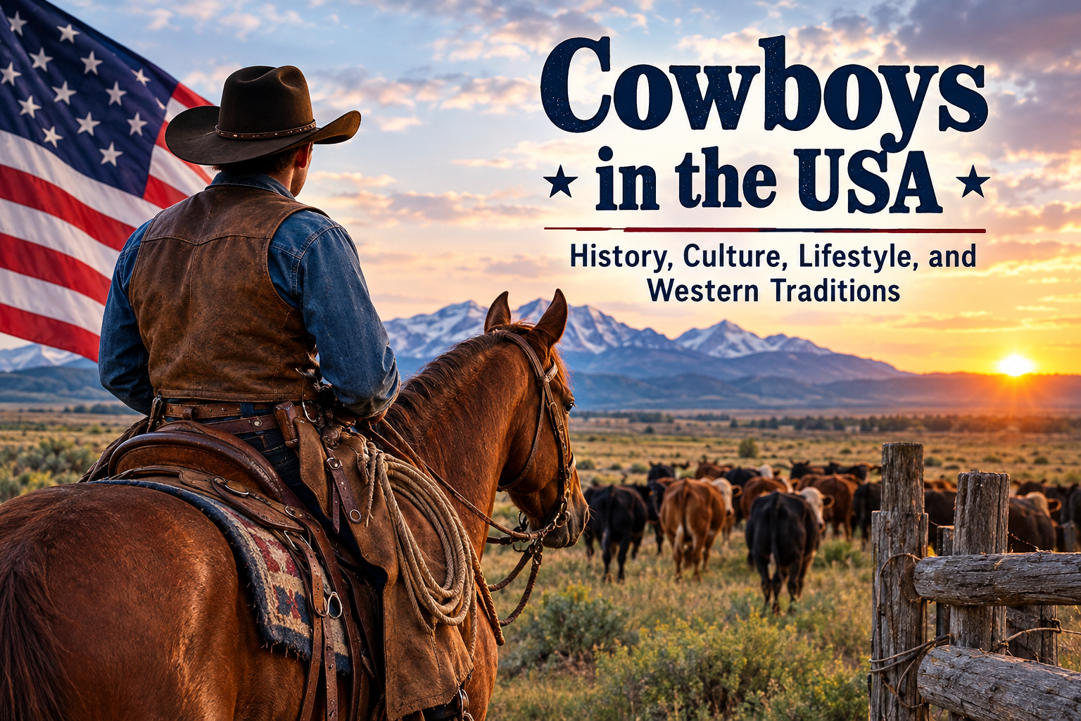 Cowboys in the USA: History, Culture, Lifestyle and Modern Western Traditions